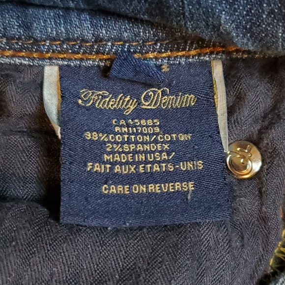 2000s Flare Fidelity Jeans Lotus Flare Leg size 29 - Picture 9 of 11